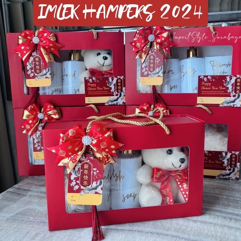 

Cashback Cepat" Hampers IMLEK SINCIA CNY 2024 GONG XI FA CAI PAPER BAG set tempat sabun cair aestetik . paket souvenir botol isi ulang aesthetic tahun naga ||