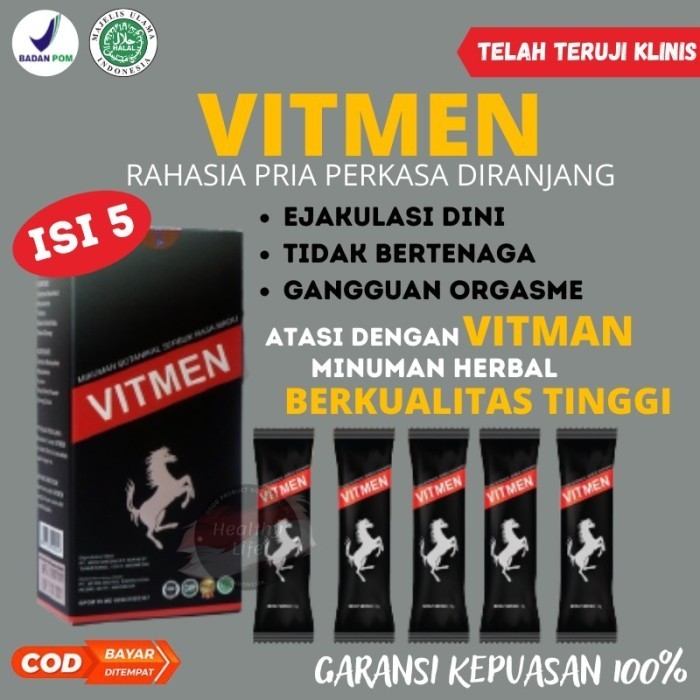 OBAT KUAT PRIA TAHAN LAMA VITMEN PRIA ORIGINAL AMAN DAN BPOM SURABAYA HIGHT QUALITY PRODUK 