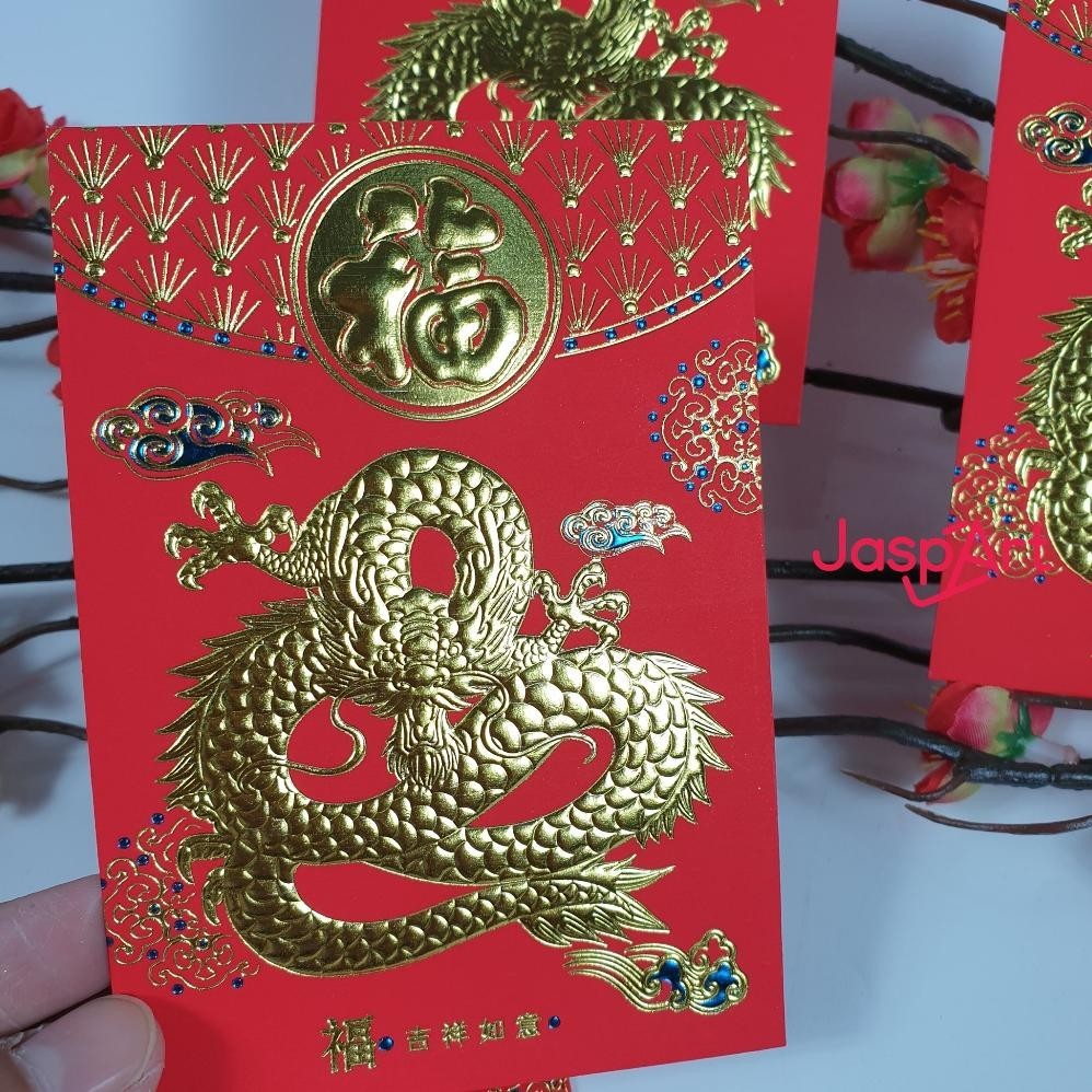 

Termurah Angpao Imlek Kotak Mika Ukuran Medium Shio Naga Ready Murah 2024 Hongbao Fungpau Sale