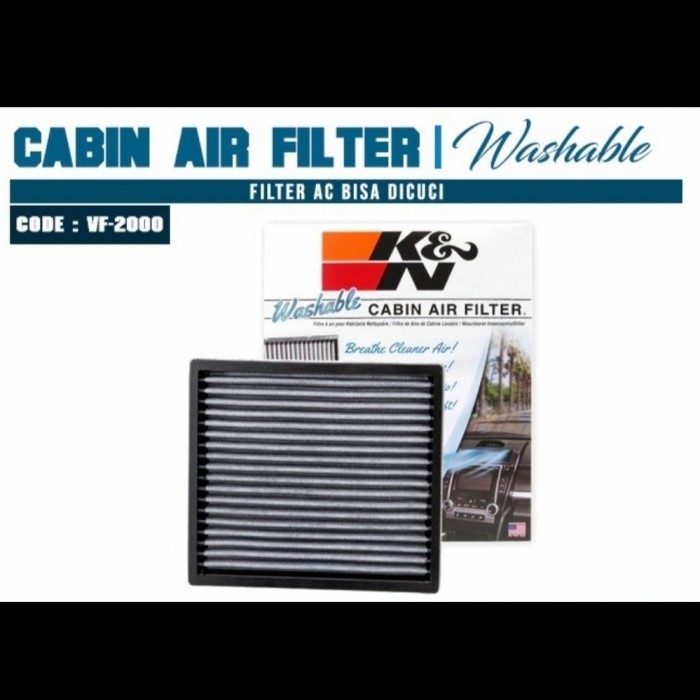 PROMO FILTER CABIN AC KNN K&N FOR TOYOTA SIENTA YARIS LEXUS NX200T SUBARU #ORIGINAL