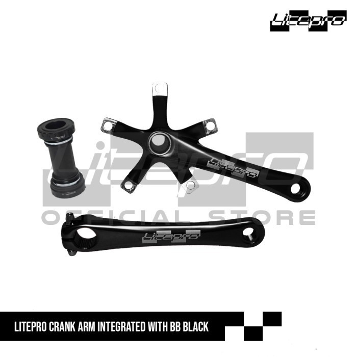 LITEPRO CRANK ARM INTEGRATED WITH BB