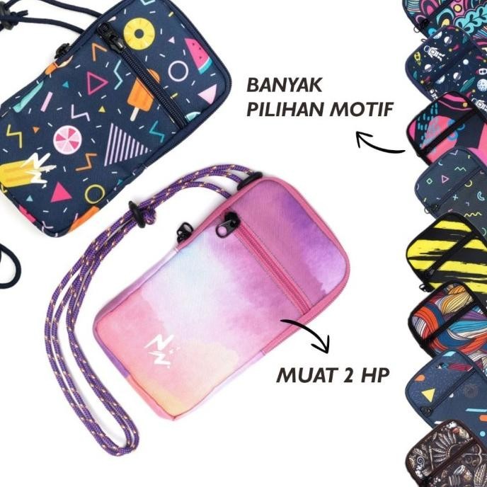 Tas Dompet HP - Mini Sling Bag Hanging Wallet