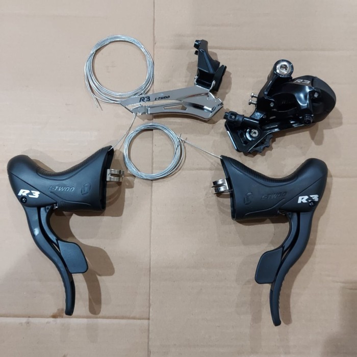 MINI GROUPSET LTWOO R3 2 8 SPEED BRIFTER RD MEDIUM CAGE SHIMANO CLARIS