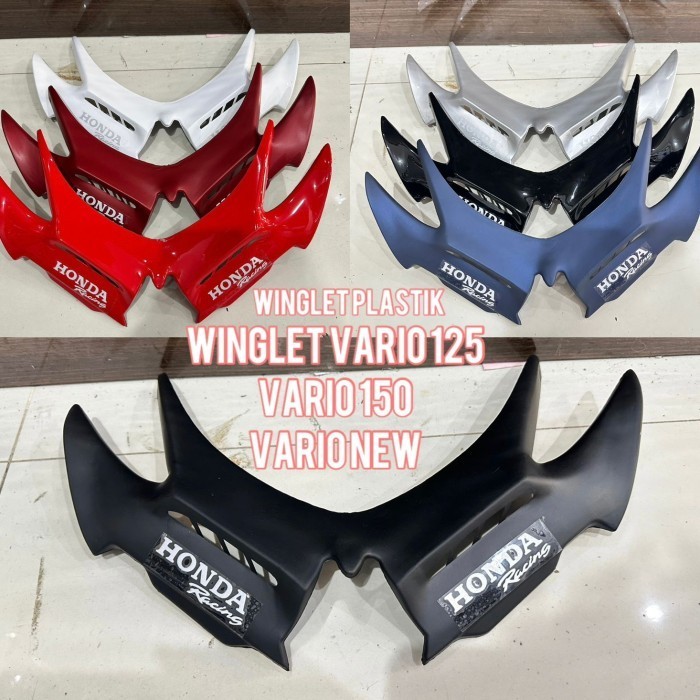 PROMO WINGLET PLASTIK VARIO 125/VARIO 150/VARIO NEW/VARIO 125 2023 #ORIGINAL