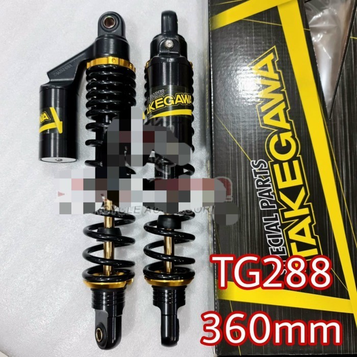 PROMO SHOCK BREAKER BLK TABUNG ATAS TAKEGAWA SMASH/SHOGUN UK 360MM #ORIGINAL