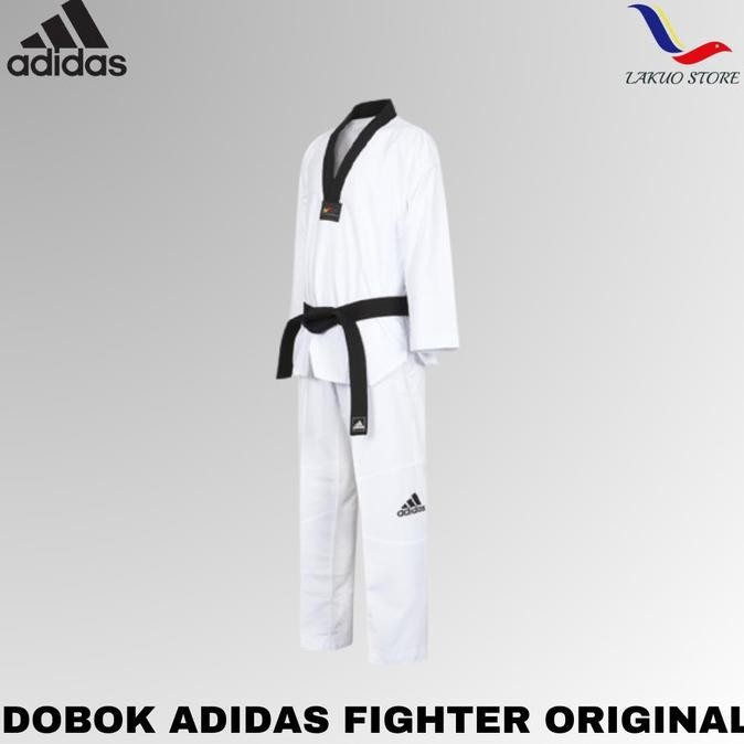 Dobok Adidas Fighter Original Made In Korea / Uniform Taekwondo Adidas