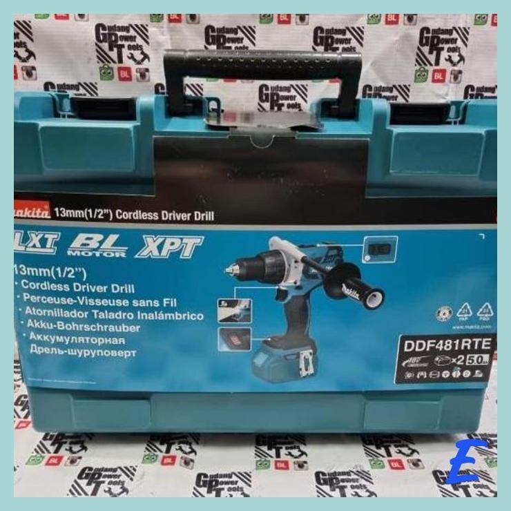 | GD | MESIN BOR BATERAI CORDLESS DRILL MAKITA 18V DDF481 DDF 481