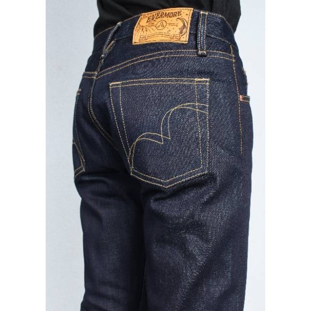 NEW LAUNCHING TERMURAH CELANA JEANS EVERMORE DENIM - Blue Dark Denim 18oz
