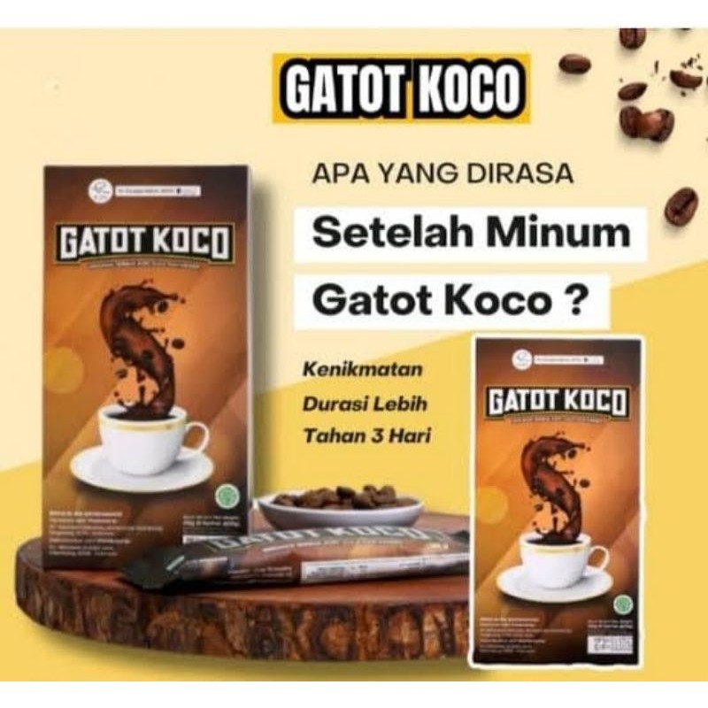 

Kopi Gatot Koco 100% Original