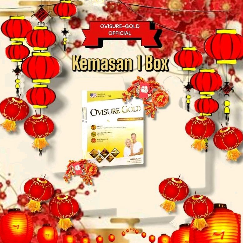 

susu sendi susunya tulang - ovisure gold milk - original 1 box