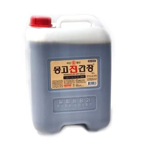 

Monggo Kecap Asin Soy Sauce Jin Gan Jang Multipurpose 13 Ltr Korea