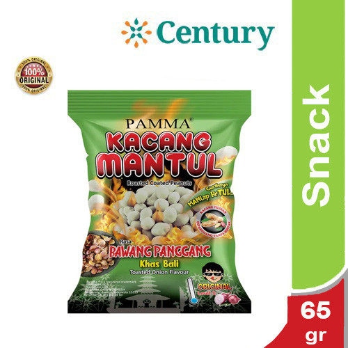 PAMMA KACANG MANTUL BAWANG PANGGANG 65G / SNACK / MAKANAN RINGAN / KACANG