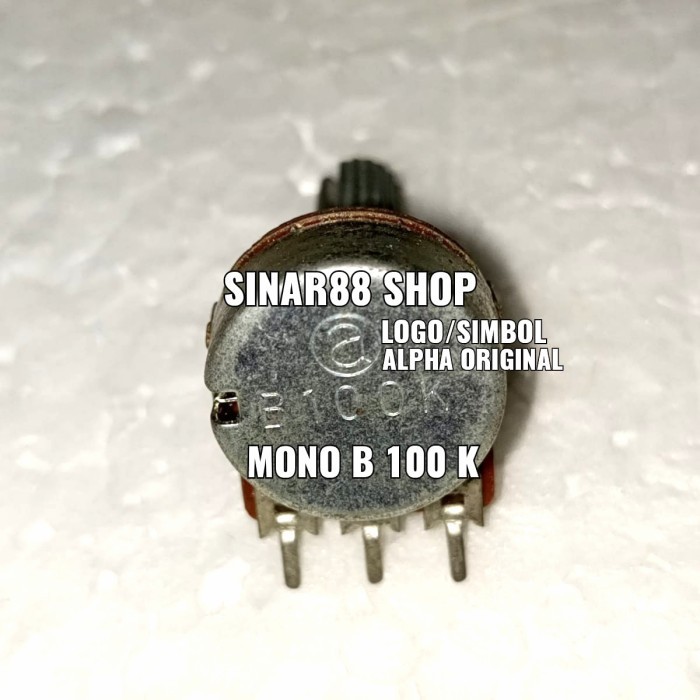 Terlaris Potensio Mono B100K B 100K Mono Original Alpha The Best Quality Promo Terbaru