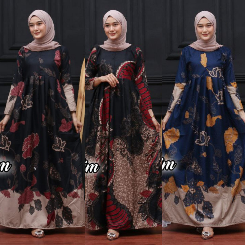 Baju Muslim Wanita Terbaru 2024 Games Dewasa Gamis Ibu Bju Remaja Korea Style Setelan Abaya Import D