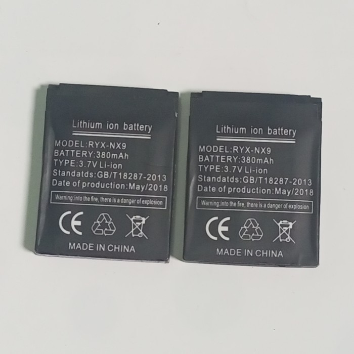 Baterai Battery Batere Batre Smartwatch/ Jam Tangan Pintar Ryx-Nx9
