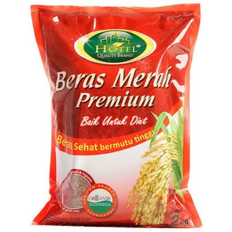 

Hotel Beras Merah/ Pandan Wangi Brown Rice/ Sugar Free White Rice/ Beras Organik/ Beras Susu/ Beras