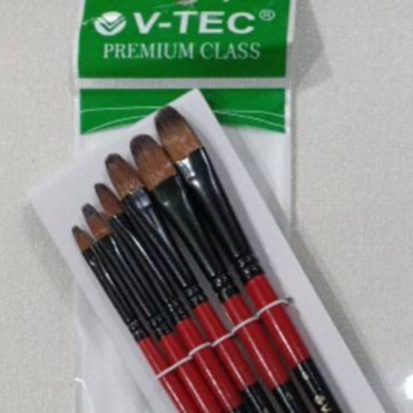 

Terlaris Kuas V-Tec Brushes Set Isi 6 Type Vt-200/6 Promo Terbaru