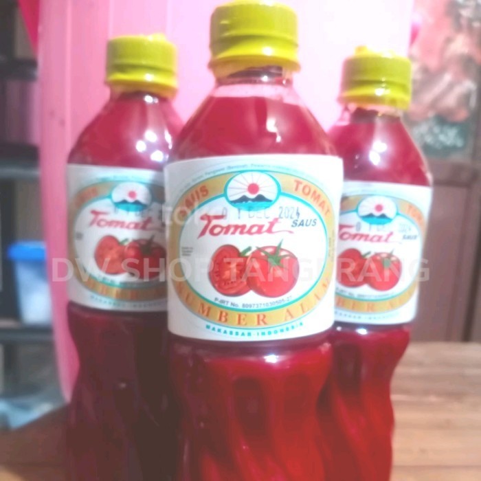 

Saos Tomat merah sumber alam makassar 600ml