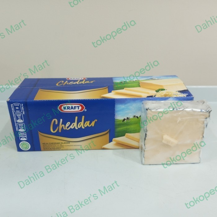 

Keju Kraft Cheddar Repack 1 KG -fo1
