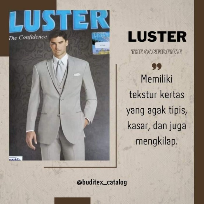 Terbaru Kain Luster Kotak/Polos Promo Terlaris