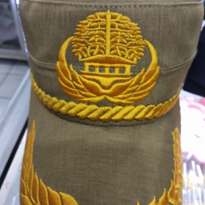 Terbaru Topi Komando Korpri Pns Promo Terlaris