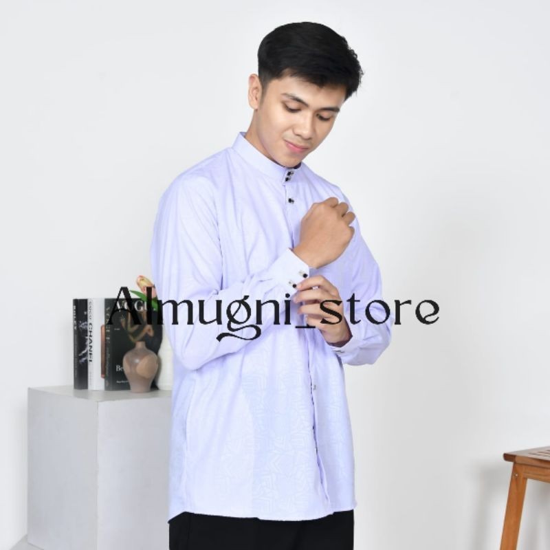 pakaian muslim pria kemeja Koko kemko sultan baju muslim pria terbaru 2026