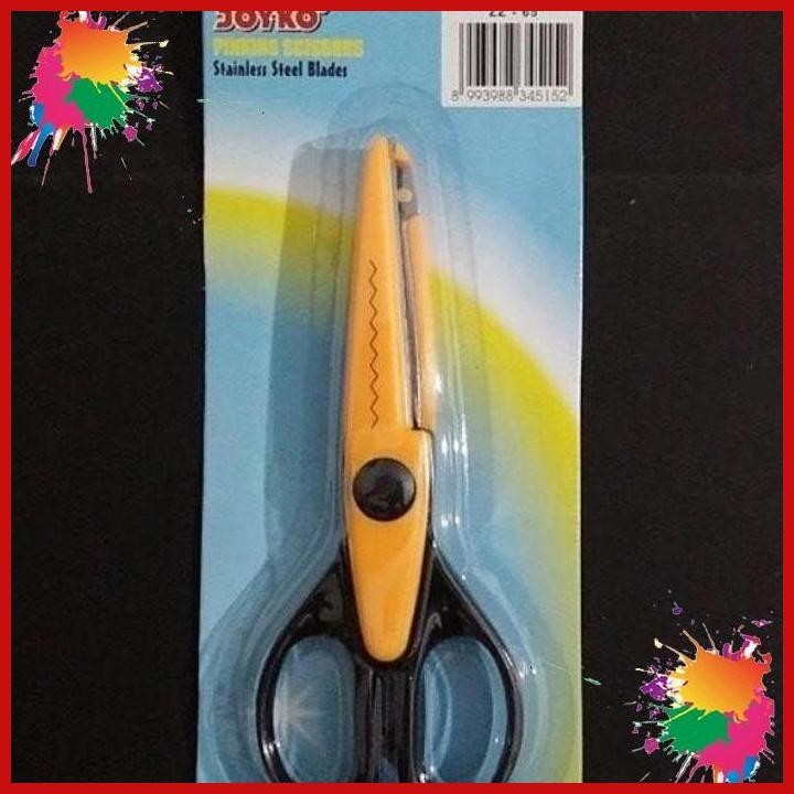 

(TOP) GUNTING KERTAS BENTUK ZIGZAG DEKORASI ZZ-65 PINKING SCISSORS ART CRAFT