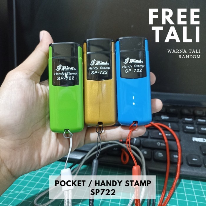 

Stempel Nama Dokter Saku Shiny Sp722 (Handy Stamp)