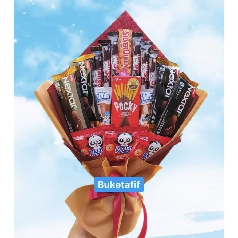 

{VALENTINE} BUKET SNACK SILVERQUEEN SERBA COKLAT COWO/HADIAH ULTAH/SIDANG/WISUDA/ANNIVERSARY/ACARA TERLARIS