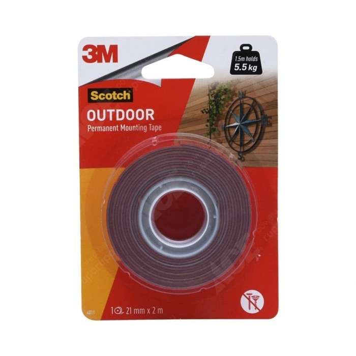 

3M Mounting Tape Outdoor - Doubletape Kuat Outdoor Upto 5.5Kg Best