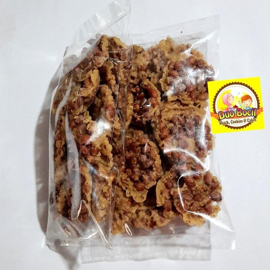 

Terbaik Rempeyek Peyek Kacang Gurih Asli Magelang 250 Gram - Duo Bocil Snack