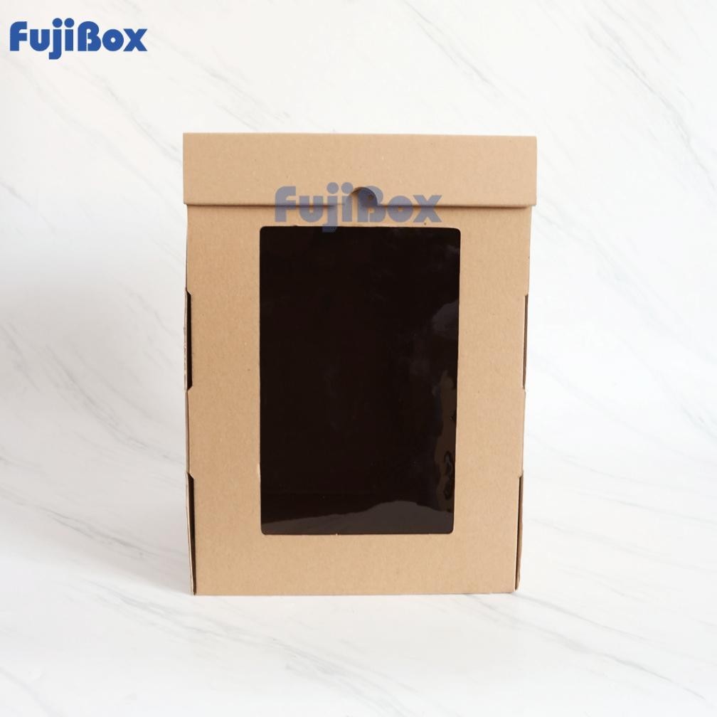 

Kualitas Terbaik ( 5 Pcs ) KOTAK BOX DUS KUE TART TINGGI 30 x 30 x 35