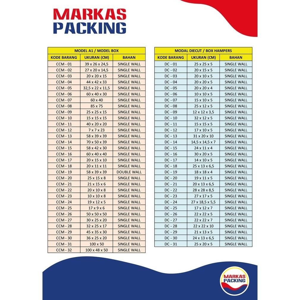 

Spesial Discount Kardus Karton Box 100x48x50 CM Kotak Dus Packing Pindahan Jumbo Polos