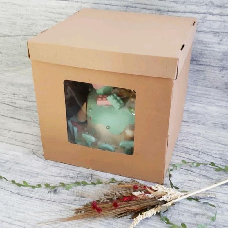 

Terbaik (NO Min Order) Dus Kue Tinggi 30x30x30 Tall Box Cake Polos 30 x 30 x 30 Tart Satuan