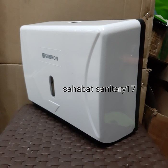 Tempat Tissue Dinding Subron/Tissue Disser Lembaran/Tissue Toilet