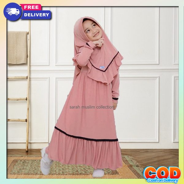 New Produk Bajugamis Anak2 Perempuan Umur 11 12 Tahun Gmis Anak2 Tanggung Ghamis Gamis Ank Terbaru20