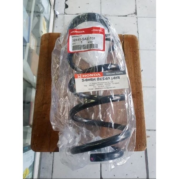 Ready Rear Coil Spring Per Keong Shock Breaker Belakang Jazz Gd3 Idsi Vtec .