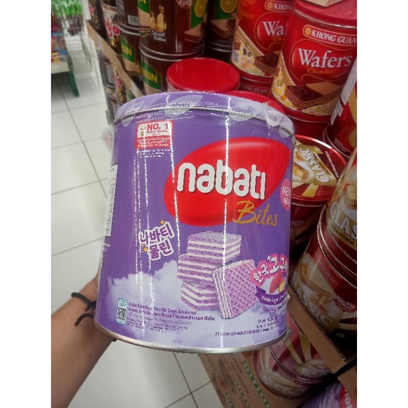 

NABATI BITES WAFER KALENG 320GR 1 KARTON ISI 6 | RICHOCO | PINK LAVA | RICHEESE | Januari 2025