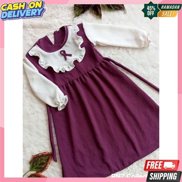 Stelan Ansk Gamiss Bju Idhul Fitri Gsmis Lebaran Bajugamis Anak2 Perempuan Umur 11 12 Tahun 2024 Gam
