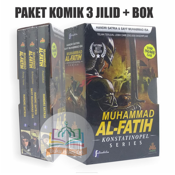 

Paket Box Komik Muhammad Al-Fatih Konstantinopel Series - Salsabila