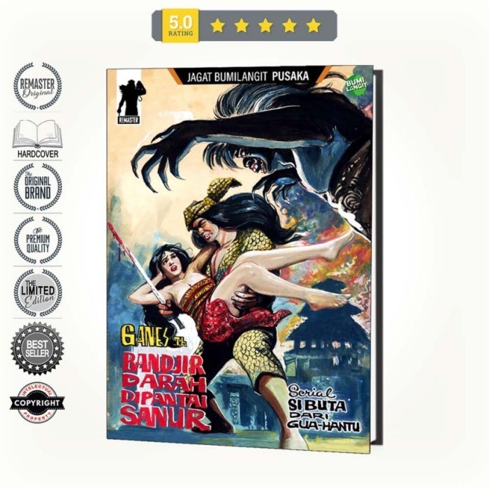 

Bumilangit Komik Si Buta (Remaster Hc): Banjir Darah Di Pantai Sanur