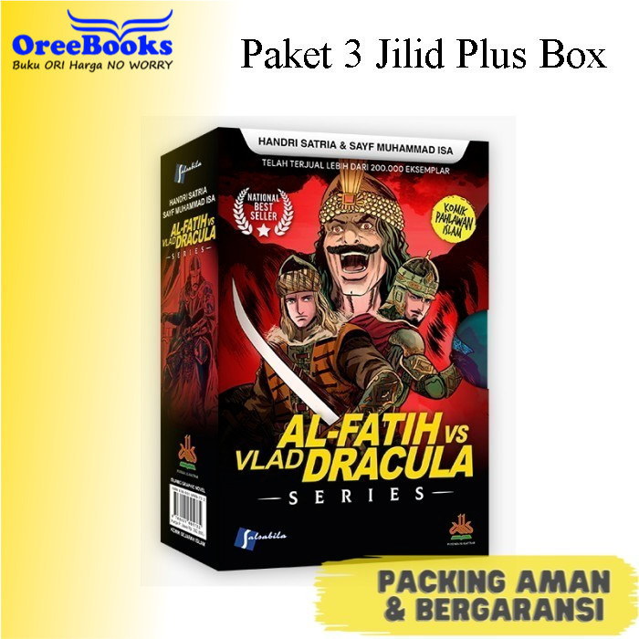 

Komik Muhammad Al Fatih Vs Vlad Dracula 1 Set 3 Jilid Plus Box Kautsar