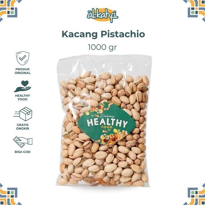 

Kacang Pistachio 1 Kg - Fustuk Kacang Ketawa Oleh Oleh Haji Umroh | Adilano