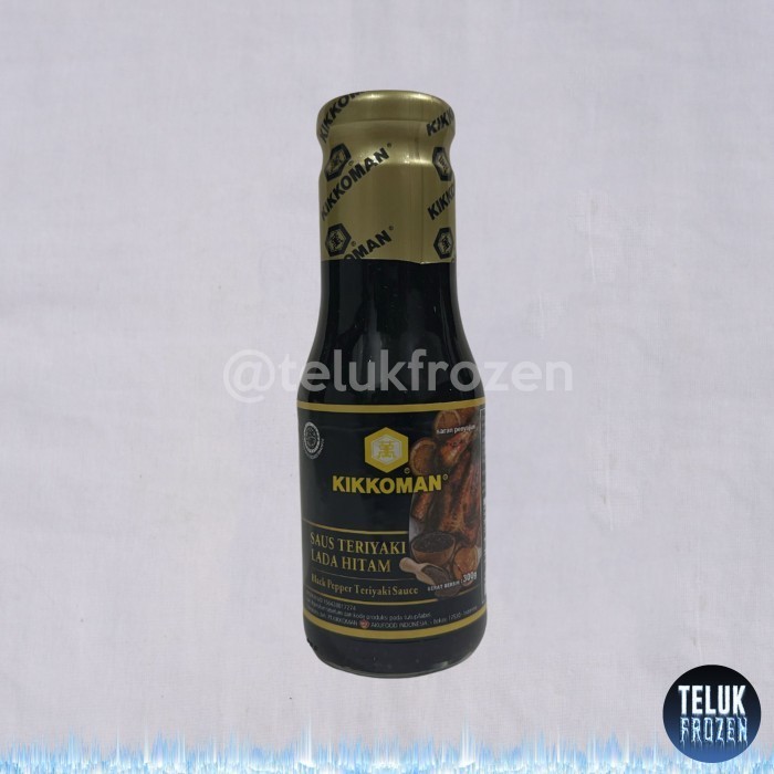 

Kikkoman saus teriyaki lada hitam black pepper sauce 300g 300 gr gram bumbu saos masak