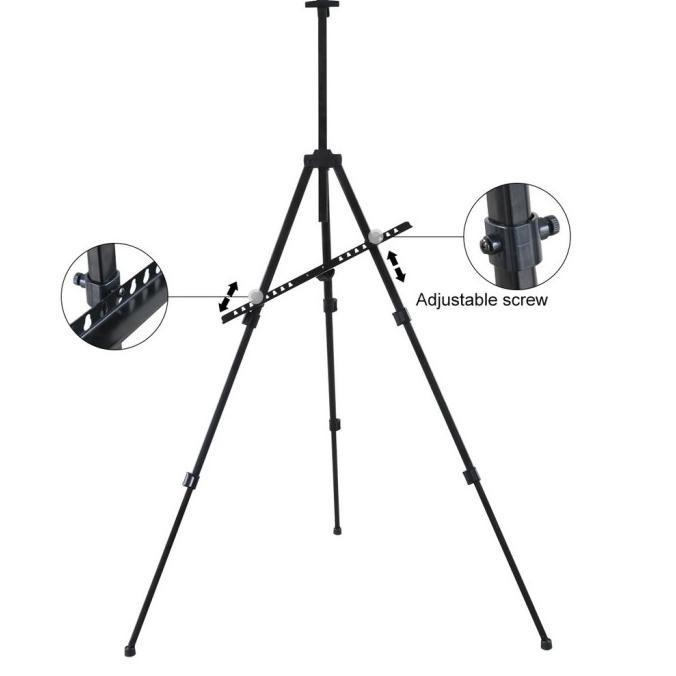 

Big Sale! Tripod Stand Holder Lukisan Dudukan Bingkai Lukis Portable Standing