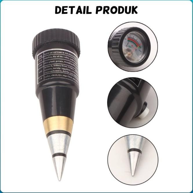 Alat Pengukur PH Tanah PH Meter Kelembapan Soil Moisture VT05 VT-05 |siap proses