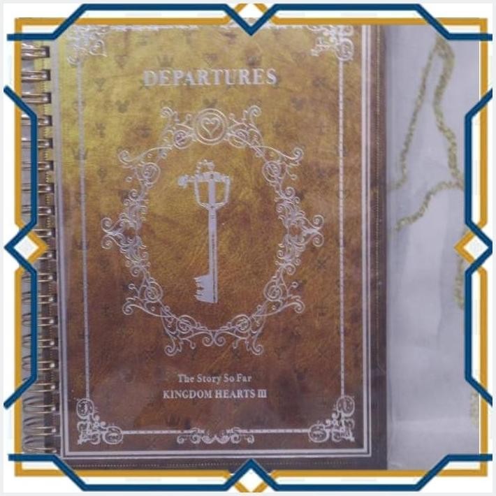

[DNS] KINGDOM HEART SPIRAL NOTE BOOK DEPARTURES TWILIGHT MEMORIES BUKU