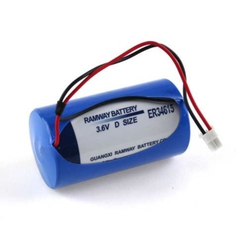 Battery Baterai Lithium Ramway PLC ER34615 3.6V D 19Ah Cable Plug