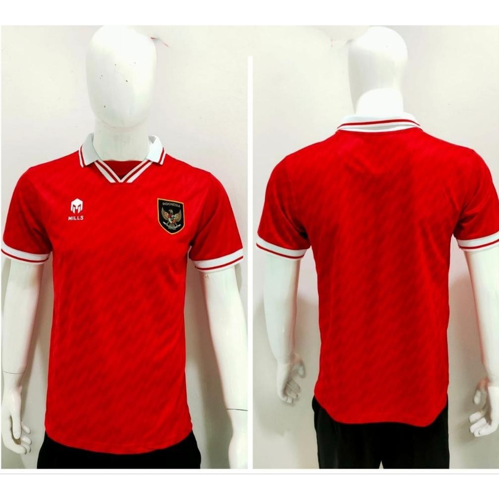 Spesial Jersey Bola Timnas Indonesia Indo Home Merah 2021 2022 2023 Mills Official