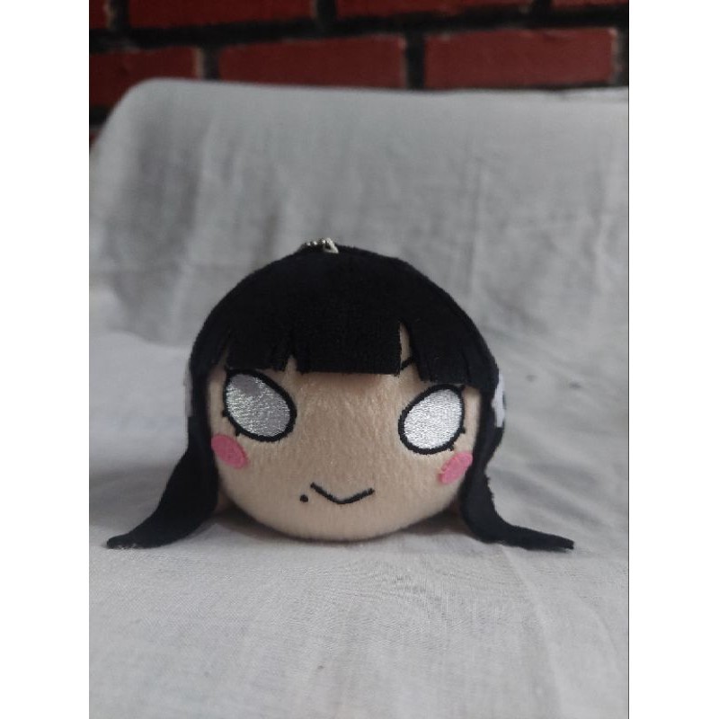Boneka Nesoberi Tiduran Anime Love Live Sunshine Dia Kurosawa Summer seifuku keychain